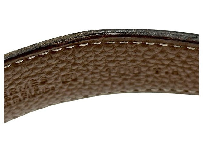 Cintura Reversibile Hermès Constance Marrone Nero - vista 13