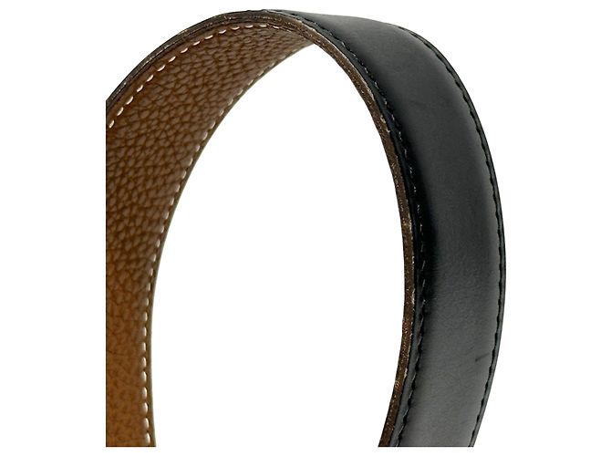 Cintura Reversibile Hermès Constance Marrone Nero - vista 14