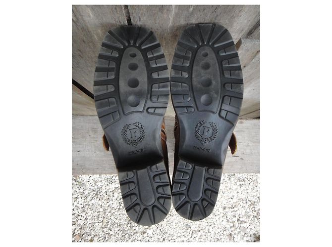 Pollini Way Out Leder Bikerstiefel hellbraun - Ansicht 5