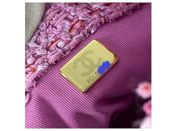 Pochette a forma di secchio con catena CC Coco Mark di Chanel 2022SS Rosa - vista 13