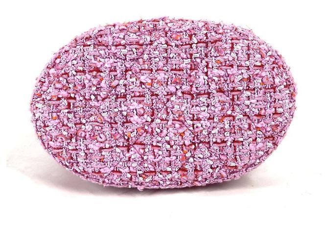 Pochette a forma di secchio con catena CC Coco Mark di Chanel 2022SS Rosa - vista 5