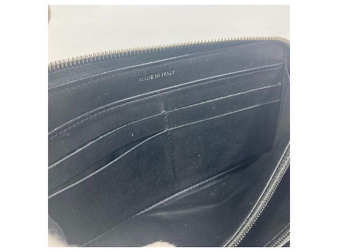 Cartera larga acolchada Chanel Coco Mark CC Negro - vista 13