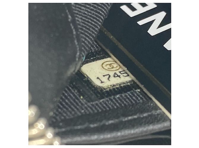 Cartera larga acolchada Chanel Coco Mark CC Negro - vista 15