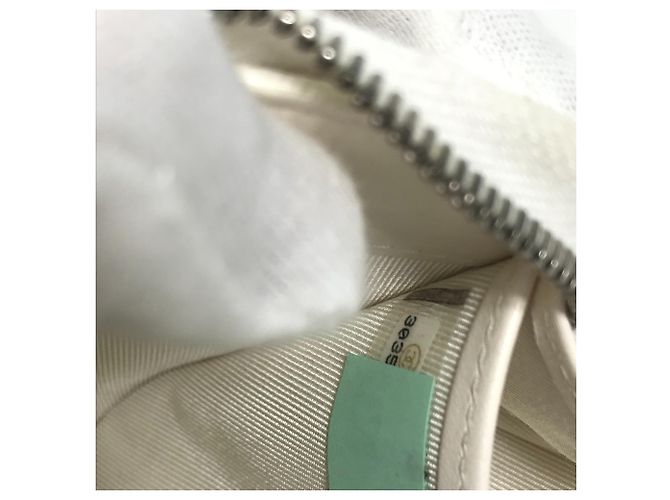 Chanel A50097 Cartera Larga Matelassé CC Blanco - vista 9