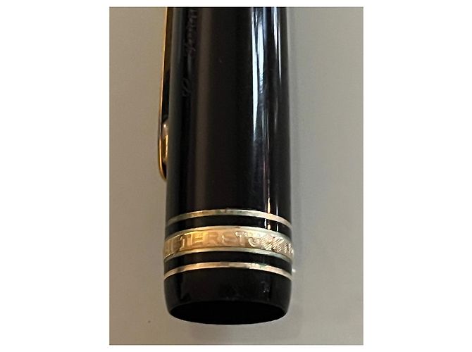 Stylo plume Montblanc Meisterstück 146 LeGrand, avec plume en or massif 14k Noir - vue 5