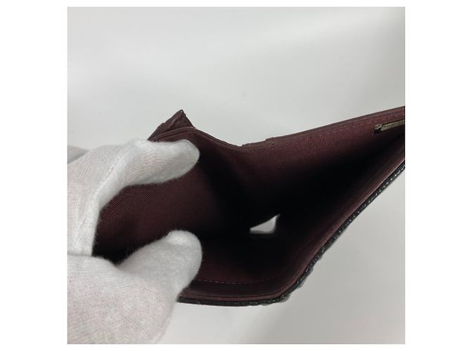 Chanel CC Coco Mark gesteppte Bifold-Langbörse Schwarz - Ansicht 16