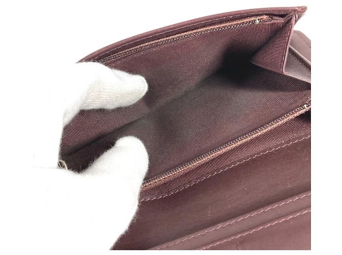 Chanel CC Coco Mark gesteppte Bifold-Langbörse Schwarz - Ansicht 6