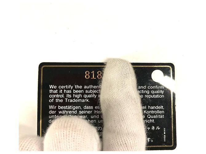 Chanel Handtasche Windows Linie Braun Weiß - Ansicht 16