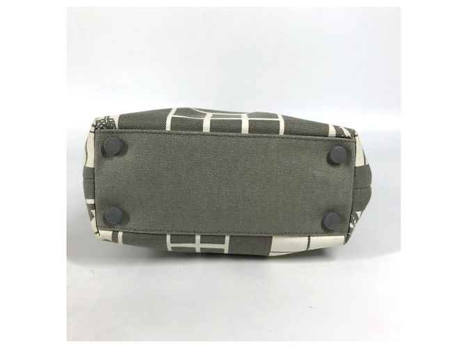 Chanel Handtasche Windows Linie Braun Weiß - Ansicht 6