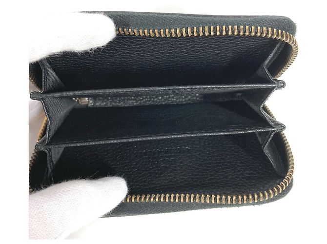 Monedero de cuero negro Gucci - vista 8