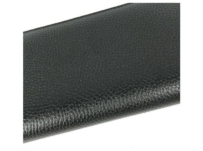 Cartera larga con cremallera redonda de bambú GG Marmont de Gucci Azul marino - vista 8