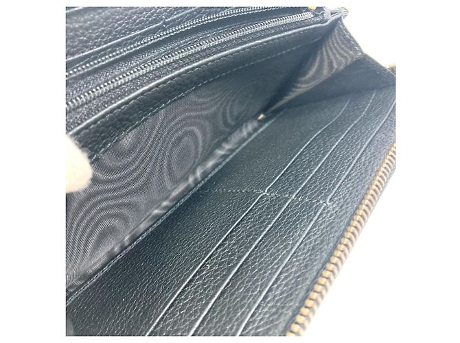 Gucci Black Leather Long Wallet - view 10