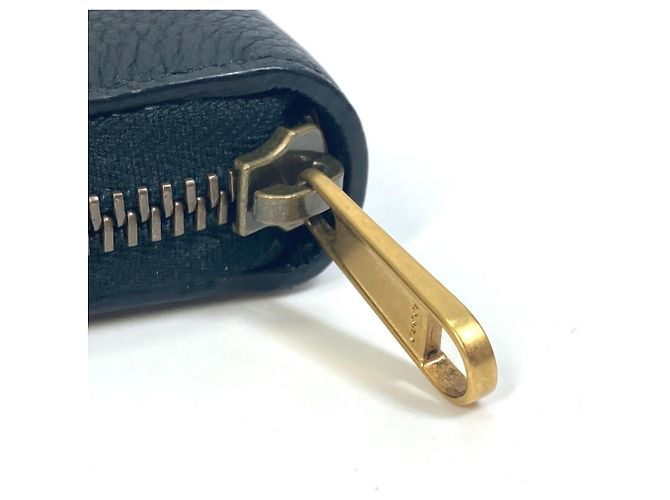 Gucci Black Leather Long Wallet - view 3