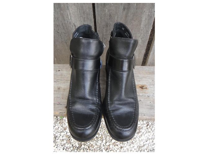 Stivaletti Bally Uronia in pelle nera Nero - vista 3