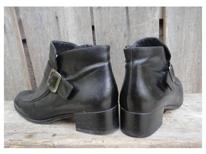 Stivaletti Bally Uronia in pelle nera Nero - vista 4