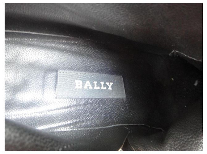 Stivaletti Bally Uronia in pelle nera Nero - vista 8