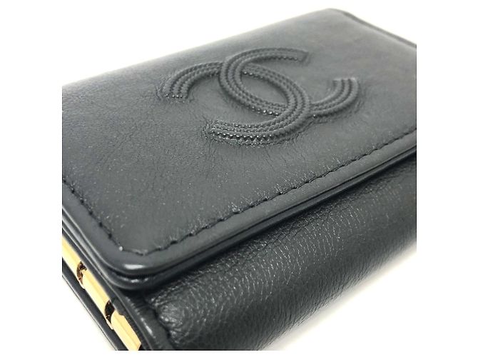 Chanel Coco Mark 4-Ring Key Case - view 6