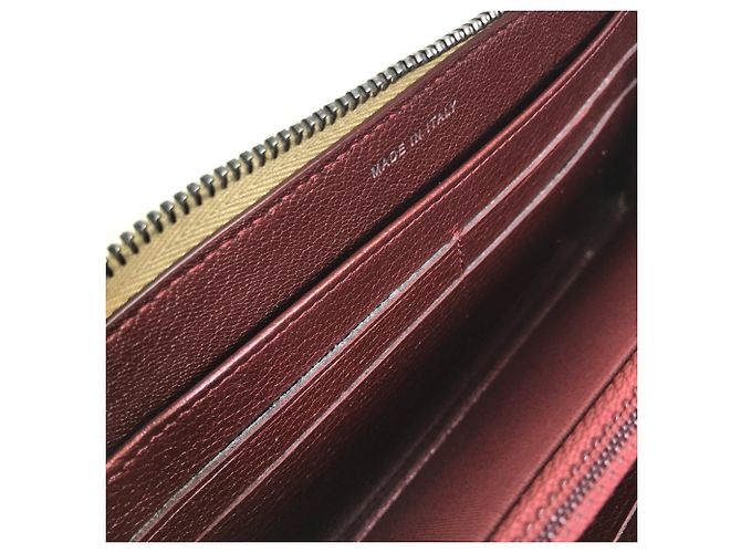 Cartera Larga Matelassé Gradiente Chanel Castaño Dorado - vista 13