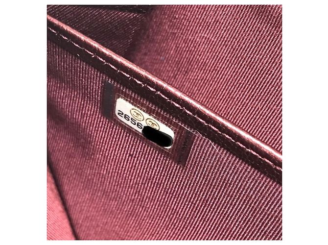 Cartera Larga Matelassé Gradiente Chanel Castaño Dorado - vista 14