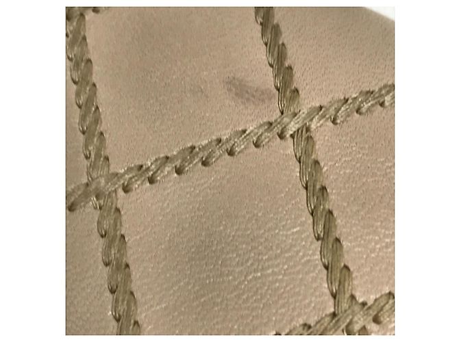 Cartera de Cadena de Cordero Beige Chanel - vista 7