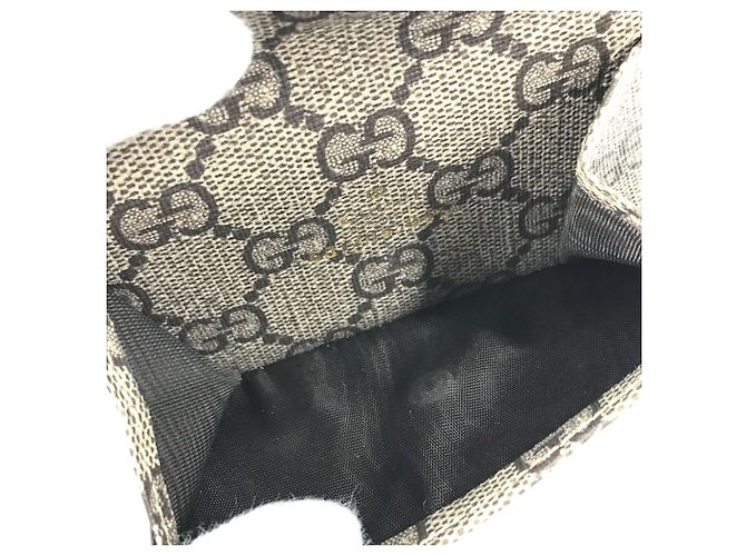 Gucci Dreifach-Wallet aus GG Supreme Canvas - Ansicht 13