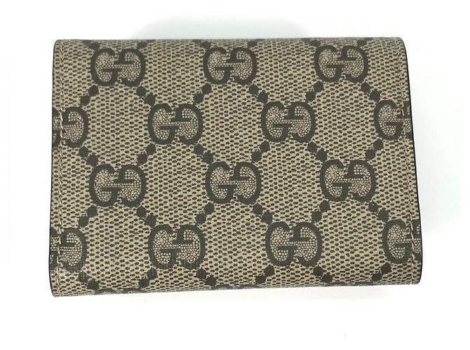 Gucci Dreifach-Wallet aus GG Supreme Canvas - Ansicht 2