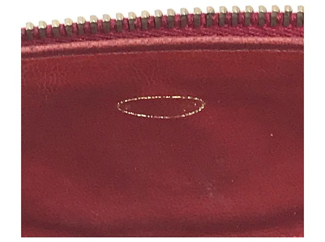 Vanity Horizontale Kosmetiktasche Chanel CC Coco Mark Rot - Ansicht 10