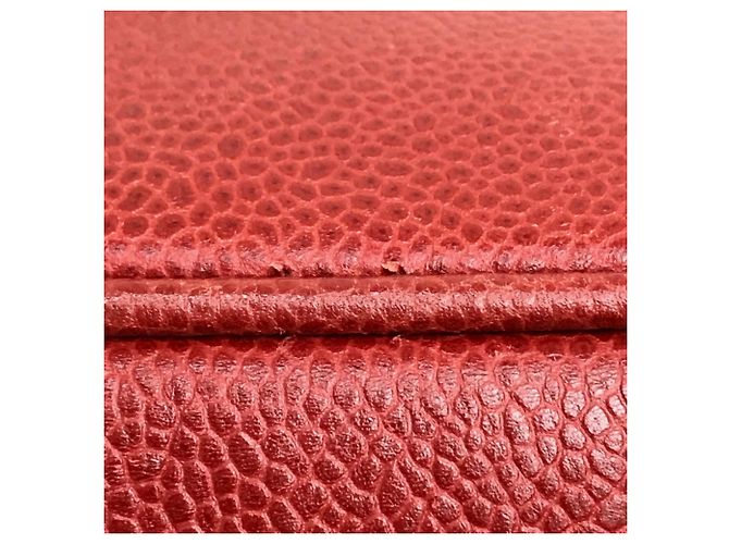Vanity Horizontale Kosmetiktasche Chanel CC Coco Mark Rot - Ansicht 7