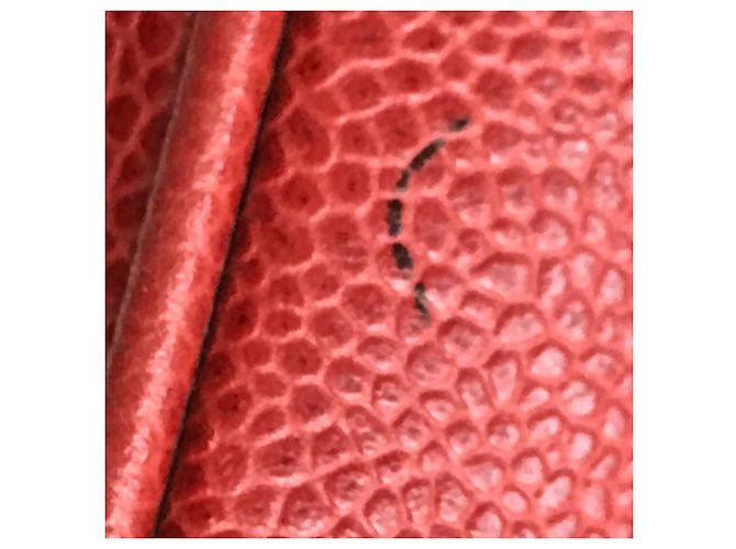 Vanity Horizontale Kosmetiktasche Chanel CC Coco Mark Rot - Ansicht 8