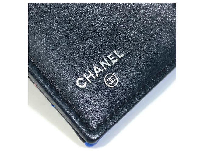 Cartera compacta pequeña Chanel CC Coco Mark Negro - vista 8