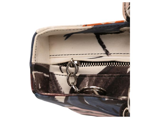 Lady Dior Dior Multi Grande Tela Floreale Graffiti Lady D Lite Multicolore - vista 8