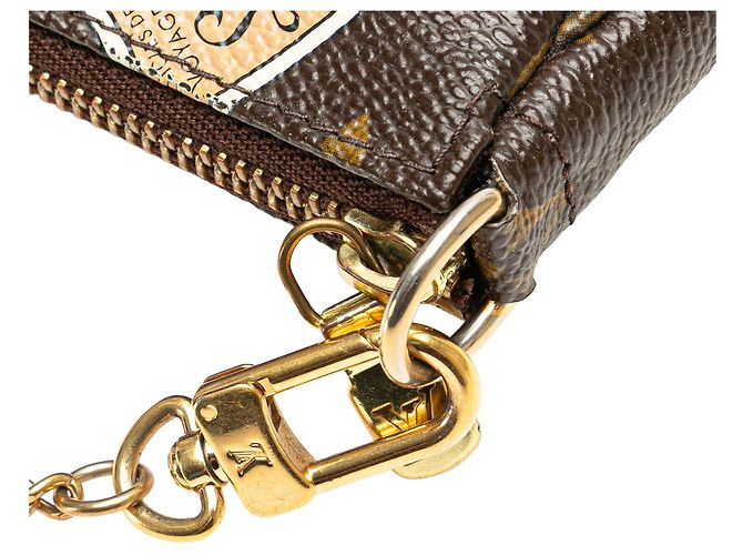 Mini Pochette Accessoires Monogramma Marrone Louis Vuitton - vista 7