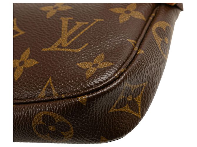 Mini Pochette Accessoires Monogramma Marrone Louis Vuitton - vista 10