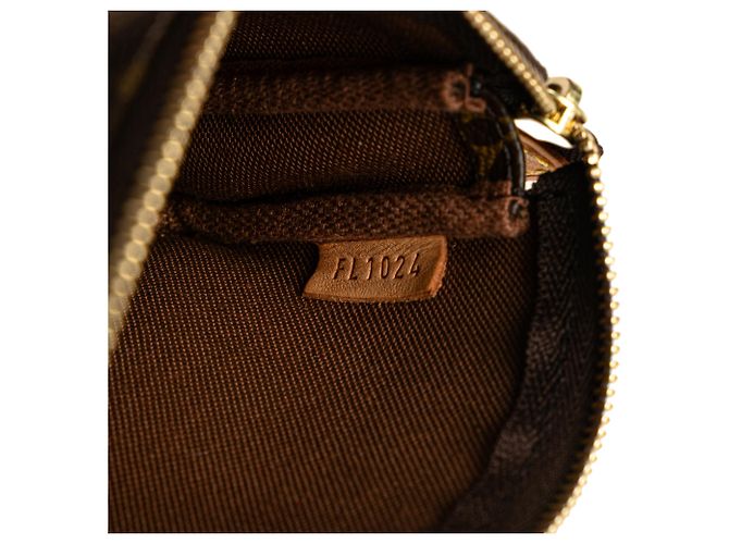 Mini Pochette Accessoires Monogramma Marrone Louis Vuitton - vista 5