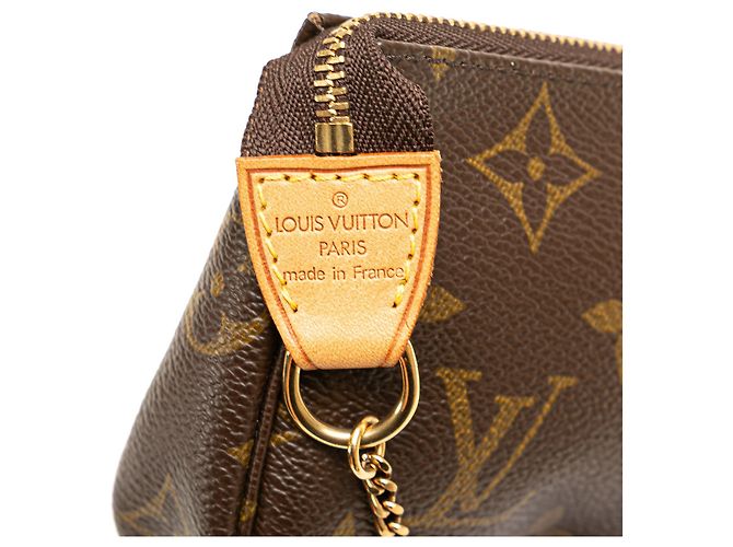 Mini Pochette Accessoires Monogramma Marrone Louis Vuitton - vista 7