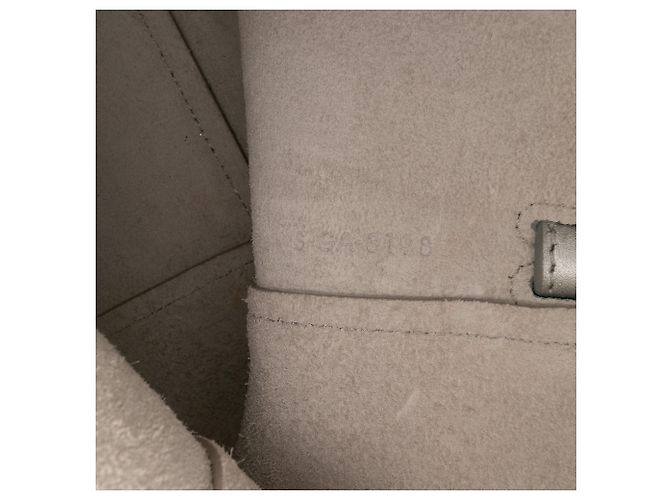 Belt Bag Céline Bolso de cinturón de piel de ternera laminada plateada Celine Nano Plata - vista 6