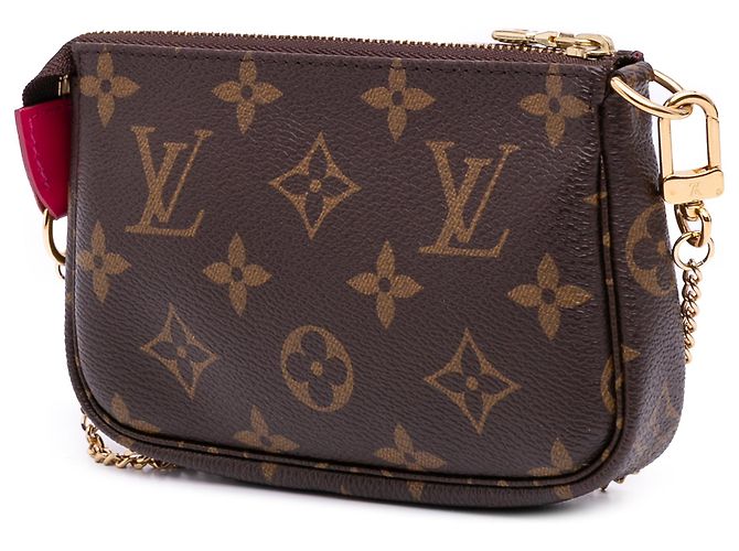 Mini Pochette Accessoires Vivienne Natale in Monogramma Marrone Louis Vuitton - vista 2