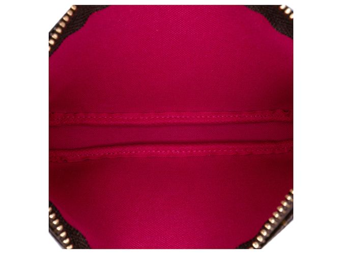 Mini Pochette Accessoires Vivienne Natale in Monogramma Marrone Louis Vuitton - vista 4