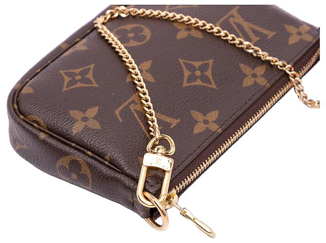 Mini Pochette Accessoires Vivienne Natale in Monogramma Marrone Louis Vuitton - vista 8