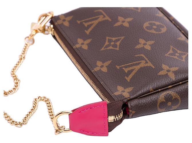 Mini Pochette Accessoires Vivienne Natale in Monogramma Marrone Louis Vuitton - vista 9