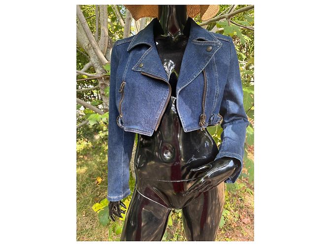 Stella Mc Cartney Stella McCartney Jeansjacke Blau - Ansicht 3