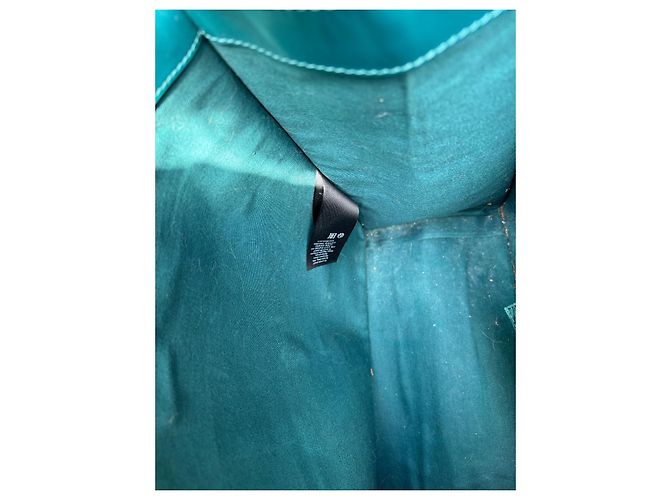 Borsa tote Sandro in pelle blu - vista 14