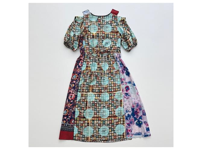 Vestido de seda estampado Marc Jacobs Multicolor - vista 5