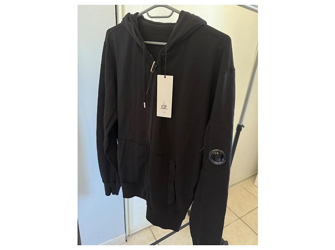 Schwarze Zip-Weste cp company - Ansicht 2