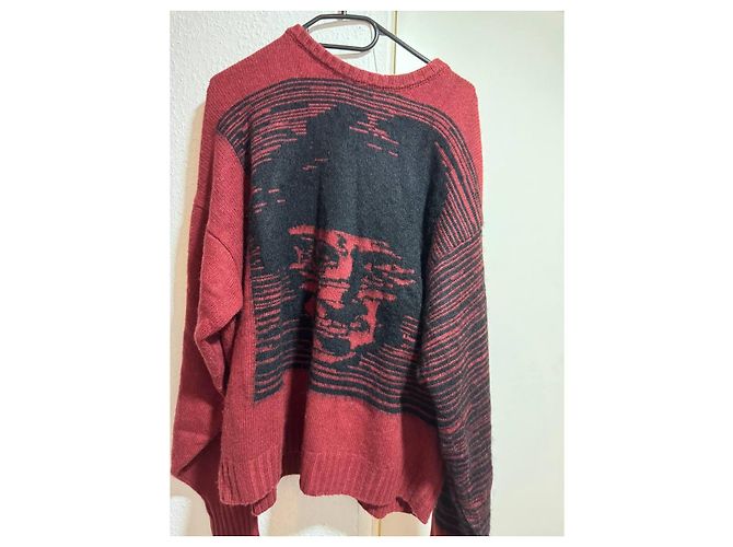 Autre Marque RUNDHALSAUFGANG-SWEATER OKTOBER Rot - Ansicht 2