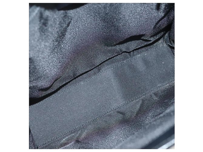 Borsa a mano Jackie in tela GG Gucci Nero Argento 002 1065 Auth ep10213 - vista 11