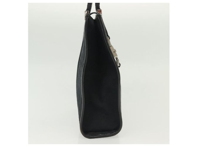 Borsa a mano Jackie in tela GG Gucci Nero Argento 002 1065 Auth ep10213 - vista 4