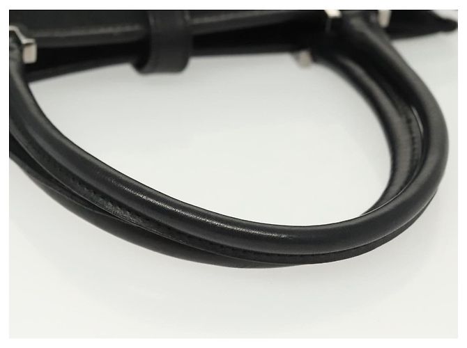 Borsa a mano Jackie in tela GG Gucci Nero Argento 002 1065 Auth ep10213 - vista 7