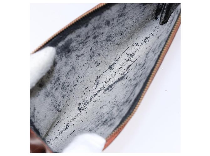 LOUIS VUITTON Epi Pochette Accesorios Pouch Marrón M52953 Auth hk2893 Castaño - vista 11