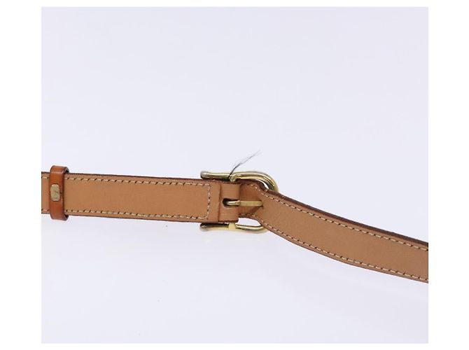 Céline Borsa a Spalla in Tela Macadam CELINE in Pelle PVC Marrone Oro Auth ep10201 D'oro - vista 8
